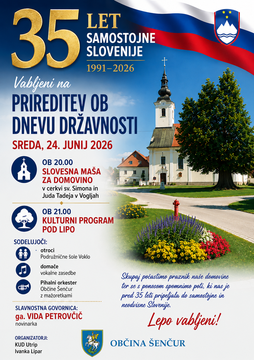 VABILO DAN DRŽAVNOSTI VOGLJE 2026